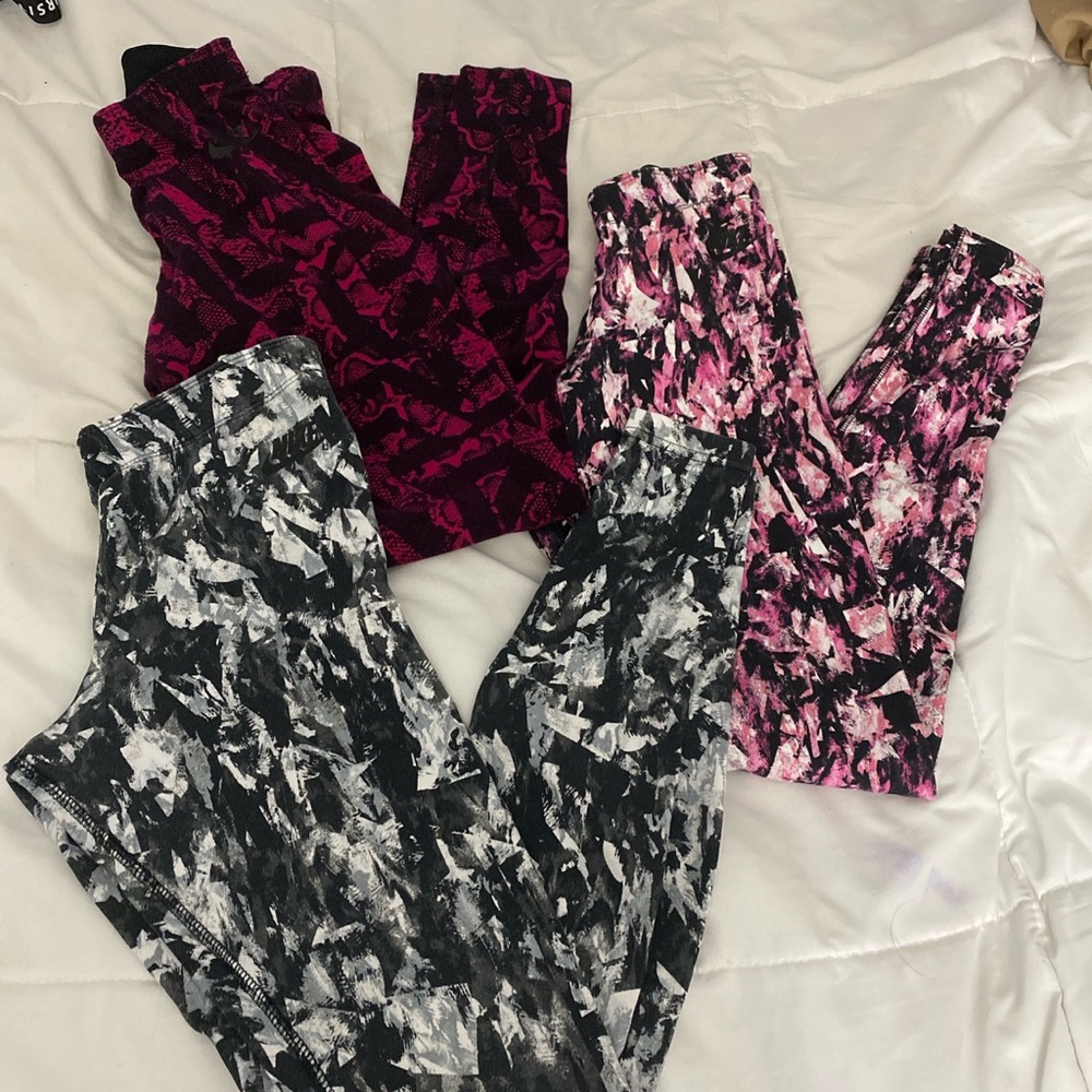 3 NIKE LEGGINGS XS